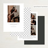"Folio" - Save the Dates in Noir by lulu and isabelle - Back of Card Options