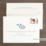"Serenity" - Save the Dates in Nigella by Lehan Veenker - FREE Recipient Addressing