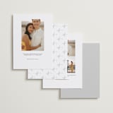 "Signature" - Save the Dates in Pearl by Owl and Toad - Back of Card Options