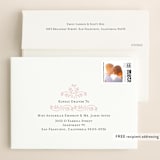 "Our Biggest Adventure" - Save the Dates in Almost Blush by Kate Ross - FREE Recipient Addressing