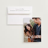 "modern classic" - Save the Dates in Porcelain by Chryssi Tsoupanarias - Save the Date with Envelope