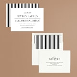 "Classic" - Save the Dates in Tuxedo by Lauren Chism - Assembled