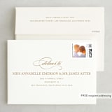 "Fashion District" - Save the Dates in Marble by Jill Means - FREE Recipient Addressing