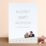 "Forever And" - Save the Dates in Black Tie by Kim Dietrich Elam - Front