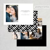 "Bad Dancing" - Save the Dates in Dove by Amy Payne - Back of Card Options