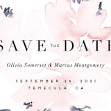 "Florista Modernista" - Save the Dates in Azalea by Petra Kern - Detail