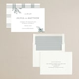 "Fresh Sage" - Save the Dates in Olive by Christie Kelly - Assembled