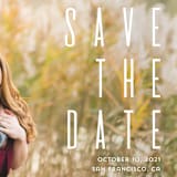 "Save the date" - Save the Dates in Fog by Remioni - Detail