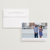 "atmospheric" - Save the Dates in Onyx by Jennifer Postorino - Save the Date with Envelope