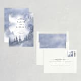 "Misty trees" - Save the Dates in Celestial by Stacey Meacham - Assembled