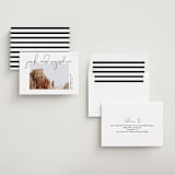 "Offbeat" - Save the Dates in Noir by Kimberly FitzSimons - Assembled