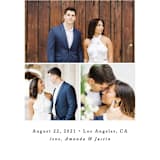 "Fine Love" - Save the Dates in Ocean by Ana Sharpe - Detail