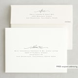 "Sweep" - Save the Dates in Cloud by Lea Delaveris - FREE Recipient Addressing