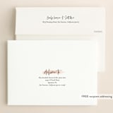 "Headlining Announcement" - Save the Dates in Midnight by Katy Shen - FREE Recipient Addressing