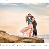 "Full Screen" - Save the Dates in Tuxedo by Liz Conley - Detail
