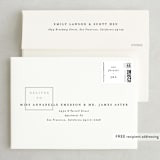 "Full Screen" - Save the Dates in Tuxedo by Liz Conley - FREE Recipient Addressing