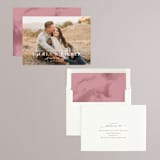 "Classic Touch" - Save the Dates in Pearl by Oscar and Emma - Karly Depew - Assembled