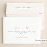 "totally in love" - Save the Dates in Cotton by Lori James - FREE Recipient Addressing