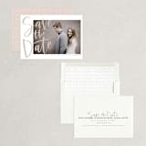 "Simple Love" - Save the Dates in Tan by Alicia Schultz - Assembled