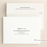 "Heritage" - Save the Dates in Taupe by Melissa Egan of Pistols - FREE Recipient Addressing