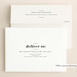 "Vivian" - Save the Dates in Diamond by Jen Banks - FREE Recipient Addressing