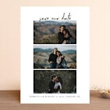 "Simple Trio" - Save the Dates in Charcoal by Heather Cairl - Front