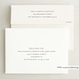 "In Love" - Save the Dates in Blush by Jessica Voong - FREE Recipient Addressing