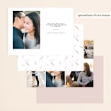 "Frankie" - Save the Dates in Ink by Karen Schipper - Back of Card Options