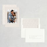 "Modern Billboard" - Save the Dates in Forest Mist by Blustery August - Assembled