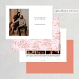 "Sunset ombre" - Save the Dates in Blush by Creo Study - Back of Card Options