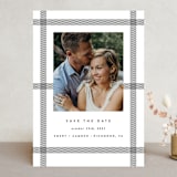 "Keepsake" - Save the Dates in Charcoal by Carly Reed Walker - Front