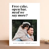 "The Perks" - Save the Dates in Midnight by Melissa Egan of Pistols - Front