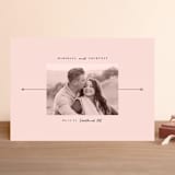 "Monochromatic" - Save the Dates in Blush by Emily Sabol Goss - Front