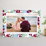 "Garden Frame" - Save the Dates in Berry by Holly Whitcomb - Front