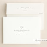 "Hudson" - Save the Dates in Snow by Megan Davis - FREE Recipient Addressing