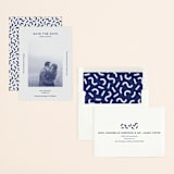 "Flyer" - Save the Dates in Navy by Jack Knoebber - Assembled