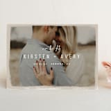 "Kindred" - Save the Dates in Nutmeg by Melissa Egan of Pistols - Front
