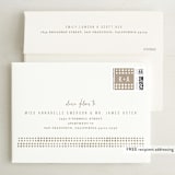 "Kindred" - Save the Dates in Nutmeg by Melissa Egan of Pistols - FREE Recipient Addressing
