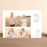 "Styled" - Save the Dates in Jet by Corinne Malesic - Front