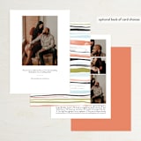 "watercolor layers" - Save the Dates in Autumn by Anastasia Makarova - Back of Card Options