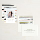 "watercolor layers" - Save the Dates in Autumn by Anastasia Makarova - Assembled
