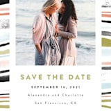 "watercolor layers" - Save the Dates in Autumn by Anastasia Makarova - Detail
