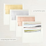 "watercolor layers" - Save the Dates in Autumn by Anastasia Makarova - Envelope Liner Options