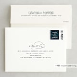 "Decorate the Day" - Save the Dates in Snow by Lauren Chism - FREE Recipient Addressing