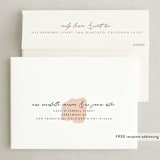 "Minimalist Abstract Sunset" - Save the Dates in Terracotta by Stephanie Given - FREE Recipient Addressing