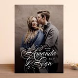 "Nestled" - Save the Dates in Cream by Roxy Cervantes - Front