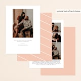 "Nestled" - Save the Dates in Cream by Roxy Cervantes - Back of Card Options