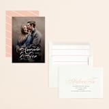 "Nestled" - Save the Dates in Cream by Roxy Cervantes - Assembled