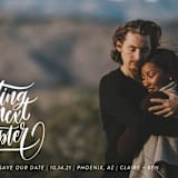 "The Next Chapter" - Save the Dates in Pearl by Laura Bolter - Detail