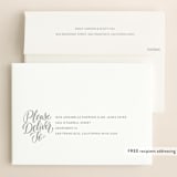 "The Next Chapter" - Save the Dates in Pearl by Laura Bolter - FREE Recipient Addressing